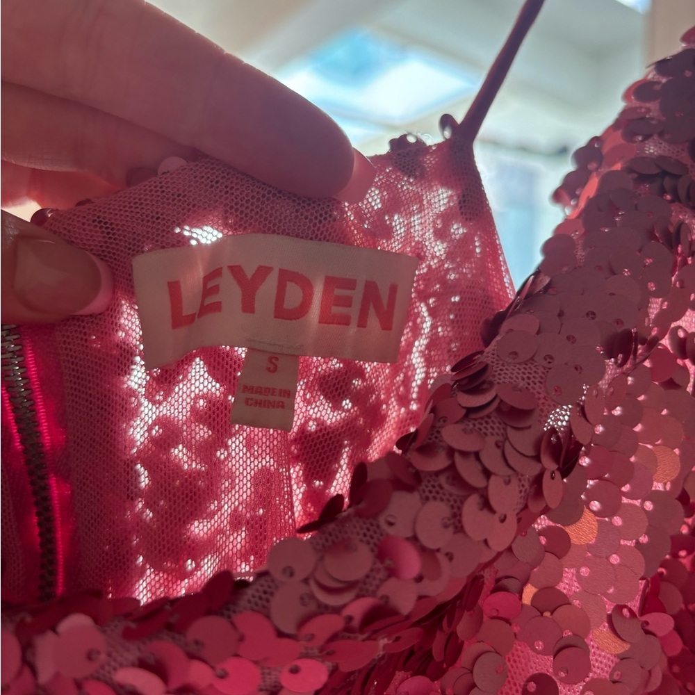 Leyden Vibrant Pink Sequin Gown (FREE with purchase of something else)